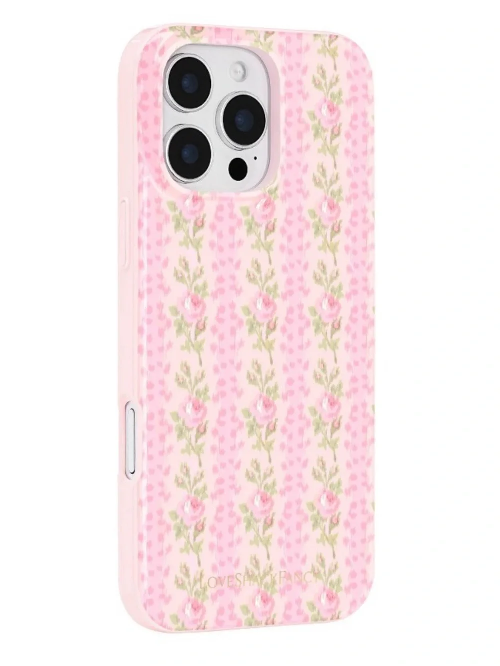 LoveShackFancy phone charger and iPhone 16 pro max phone case Case-Mate